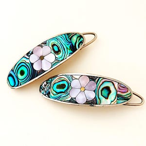 Abalone Barrette - Etsy display picture 3