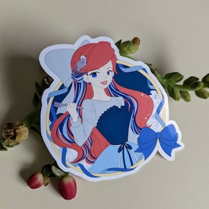 Princess Stickers - Disney Princess Stickers - Ariel Tiana Cinderella Rapunzel Mulan Jasmine