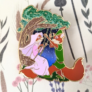 Robin Hood Maid Marian - Botanical Wonders Series - Enchanted - Fantasy Pin