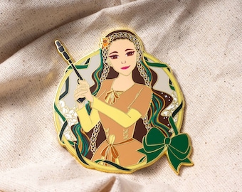 Leia Pin - Princess Lovely Locks Series - Rebel Princess Leia - Star Wars Endor Fantasy Pin