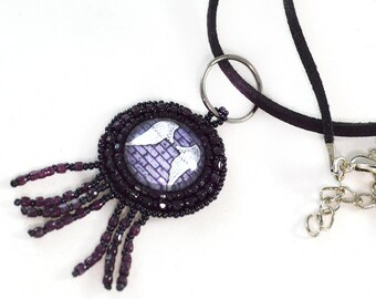 Angel Wing Pendant Necklace - Free US Shipping - Wing Necklace - 16in