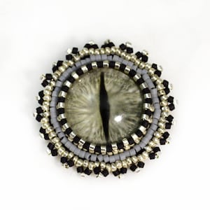Silver Dragon Brooch - Alternative NuGoth - Dragon Brooch - Free US Shipping