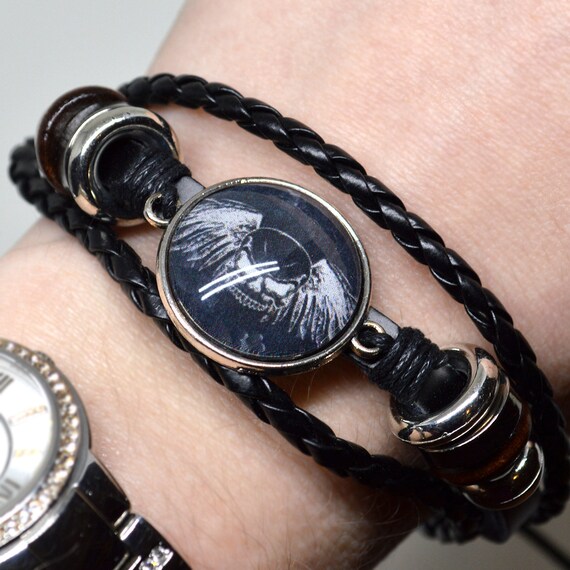 Schwarz Metall Stiefel Kette Biker Armband Schuhe Punk Rock Charm Schmuck Skull Schwarz Metall Stiefel Kette Biker Armband Schuhe Punk Rock Charm Schmuck Skull