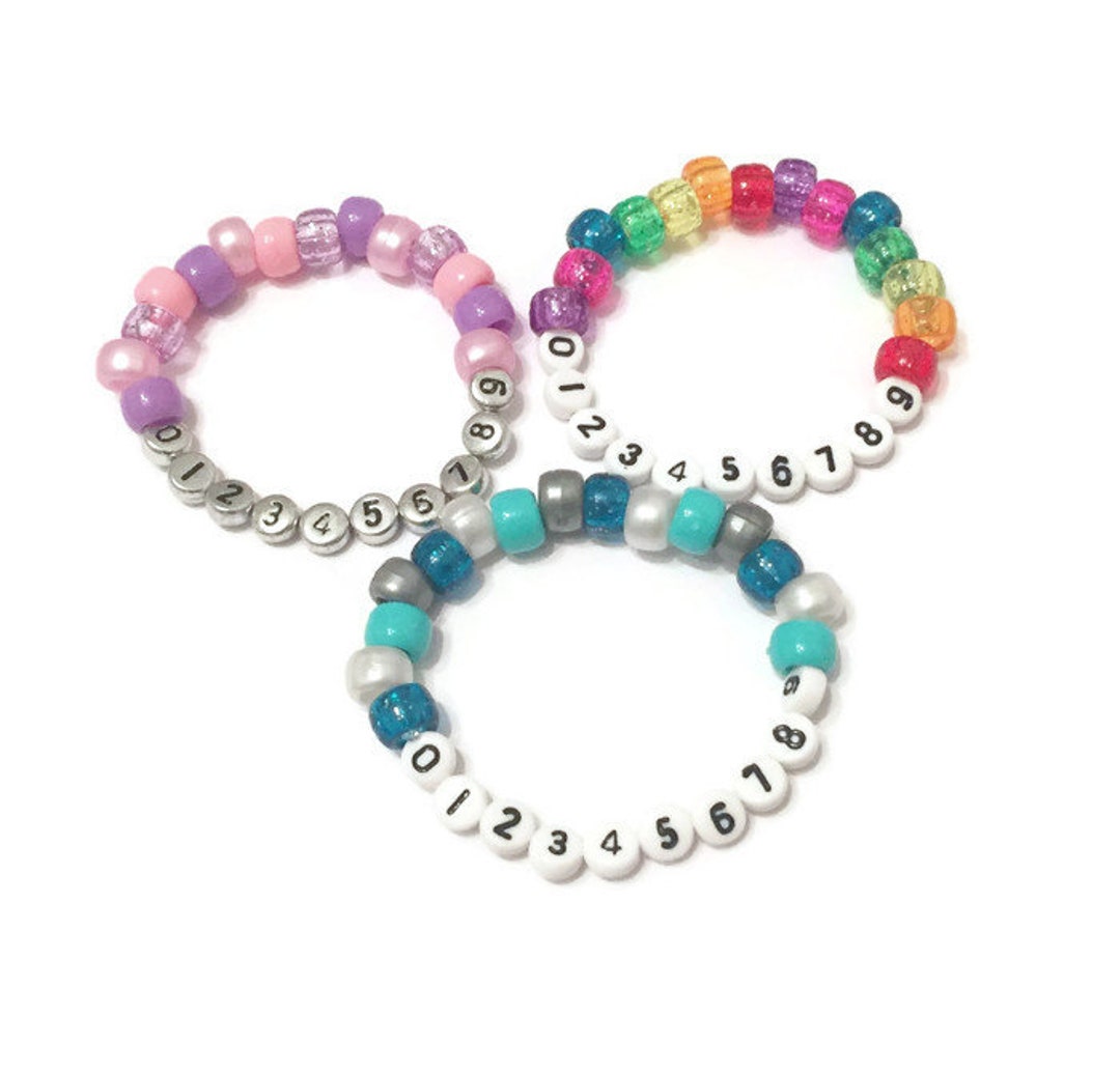 Personalised Child Safety ID Bracelet Lost Phone Mobile Etsy UK