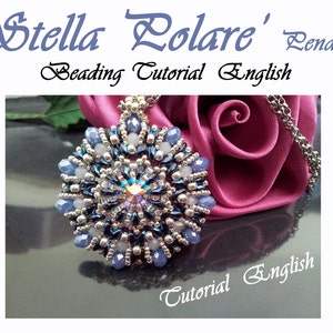 DIY, tutorial pattern Polar Star pendant