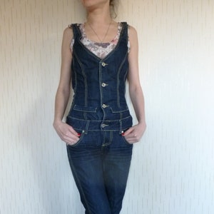 Blue Jeans overalls. Size XS