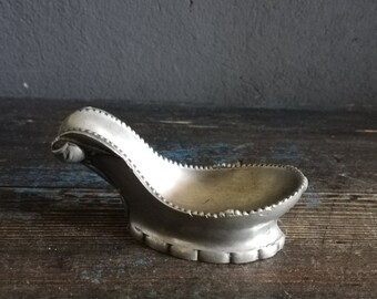 Vintage Norwegian Pewter Bowl Ring Dish Ashtray Coins Bowl