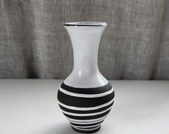 Mid Century Modern Swedish Pottery Small Vase