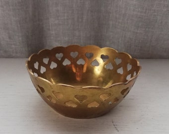 Brass Bowl French Vintage