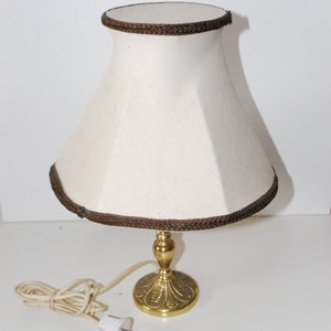 Vintage Brass Table Lamp