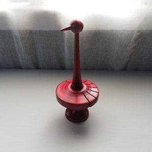 Mid Century Modern Aarikka Finland Wooden Bird Tovagliolo