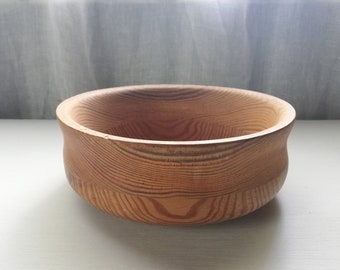 Natural Wooden Bowl - Eco Friendly Vintage Scandinavian Home Decor