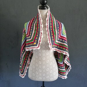 Wool Wrap cape - Scarf