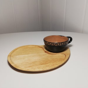 Wooden plate, dish