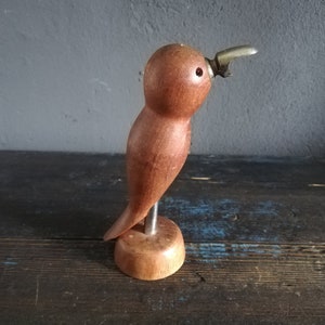 Wooden Bird Mid Century bottle Opener Kitchen utensils Retro
