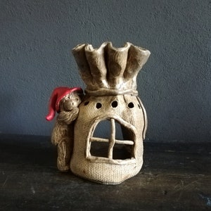 Annette Asplund Design Large Swedish Candle Holder Clay