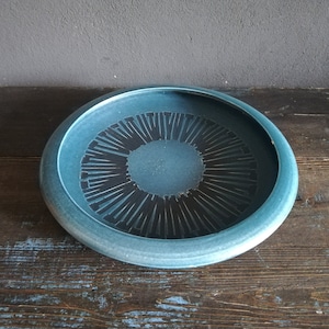 Mid century modern Beautiful Bowl Serving Tray Table Decor