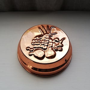 Copper Baking Pan. Copper Form Swedish Vintage