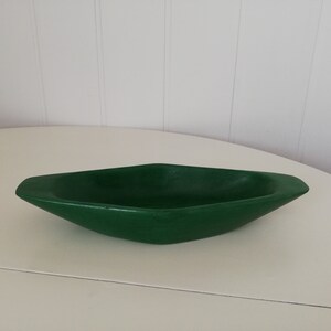 Swedish Wooden bowl Scandinavian design.