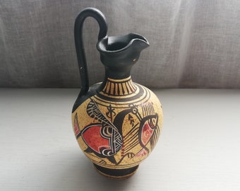 Vaso in ceramica di Cipro vintage