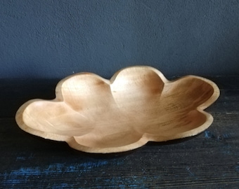 Norwegian Designer Work Natural Wood Bowl Fruit Bowl Table Decor