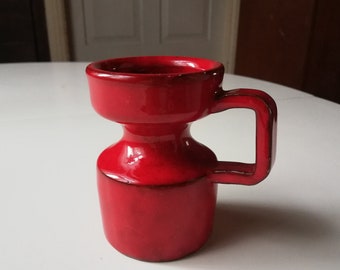 Mid Century Dinamarca Porta velas de florero