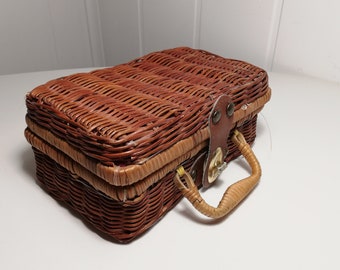 Koffer Weiden-Picknick-Korb Sandwich-Box