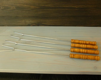 Barbecue Skewers Set: Grill Marshmallow Roasting Sticks