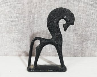 Mid Century Modern Bronze Horse Statue Designer Frederick Weinberg