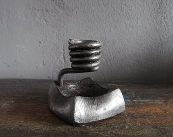 Candle Holder, Iron Art