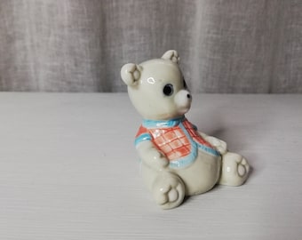 Keramik Bär Figur - 5,5 cm Sammlerstück
