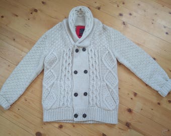LAMBSWOOL men's sweater LUKE Dresslexic Resistand - Size L