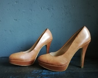 BARRATTS braune Schuhe - Größe 37.5 eu, 7 uns, 5 uk.