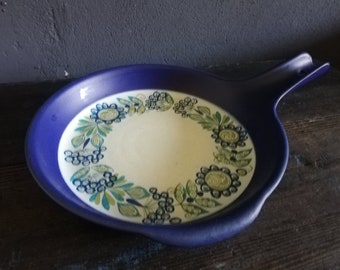 Vintage Figgjo Flameware Tor Viking Skillet- Mid Century Norwegian