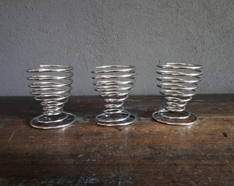 Spirals Egg Cups. Set of 3