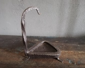Candle Holder, Iron Art