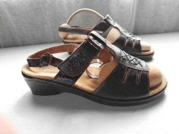 Medicus Dames OLIVIA Leren Sandalen Maat 38 eur 7.5 us - Etsy Nederland