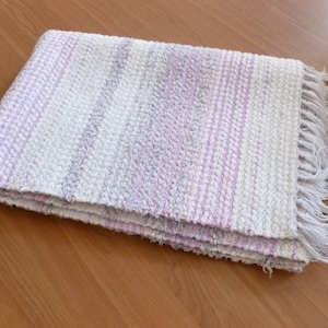 Tapete de pano vintage - estilo escandinavo - Cottage - Floor Runner. Decoração de casa