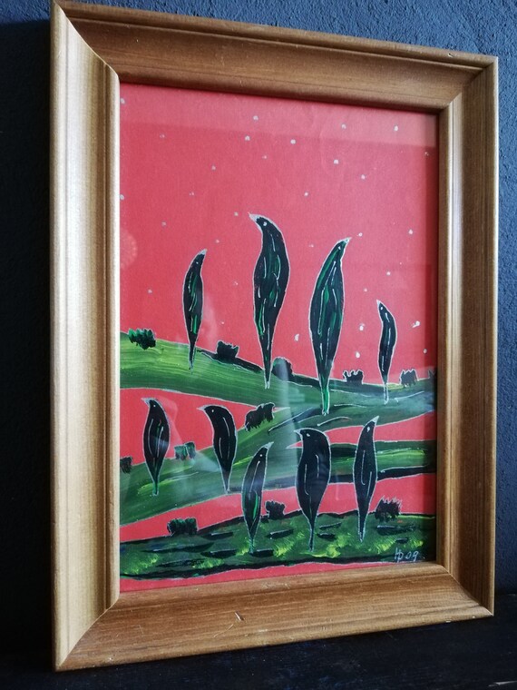 Wall Hangings Home Décor Wall Décor Wall Decor Hand painting Abstract