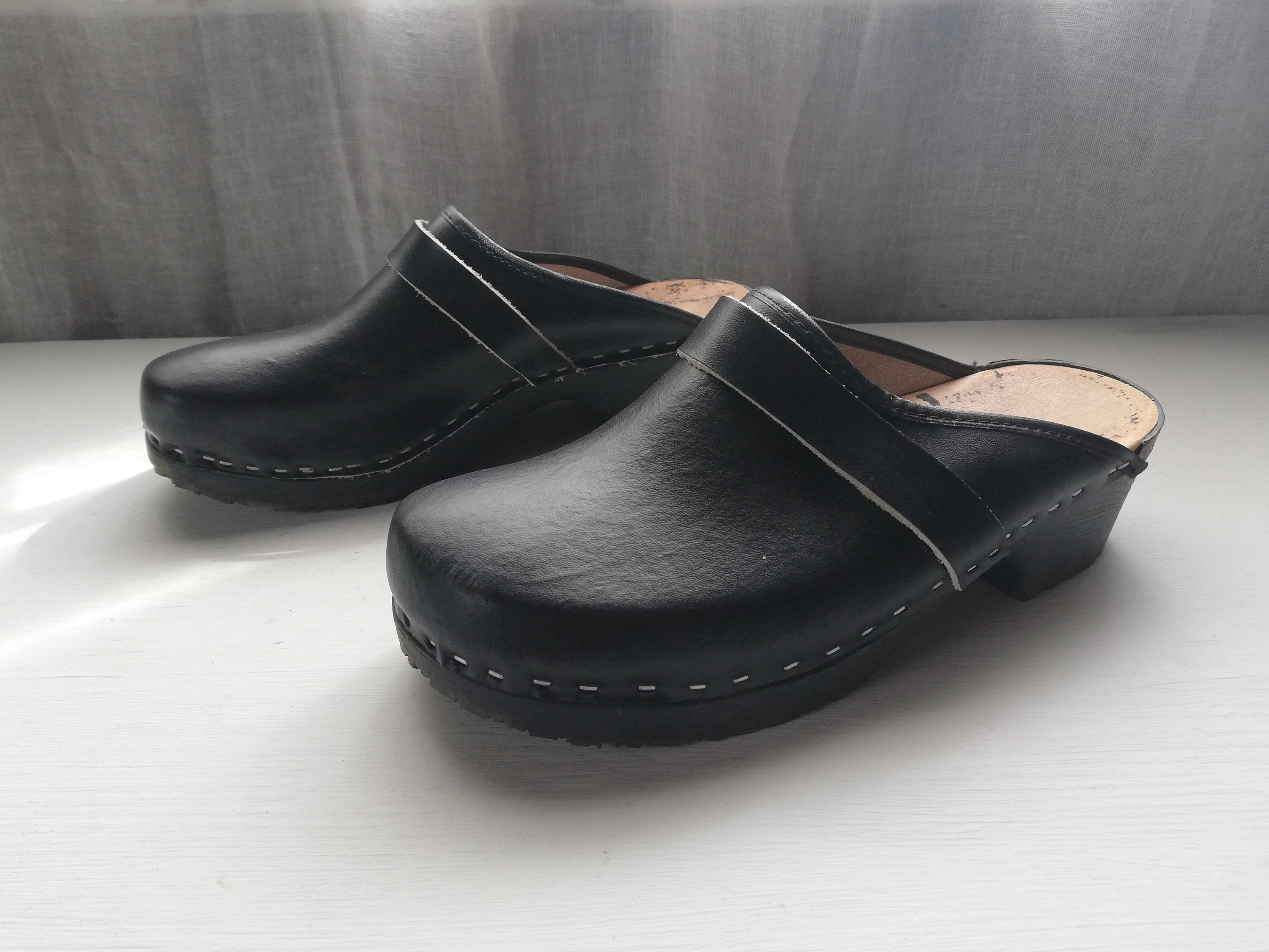 Bleck Clogs Size EUR 41 US 9.5 UK 7.5. Made in Sweden - Etsy