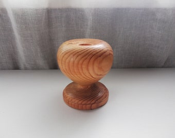 Modern Wooden Candle Holder Handmade