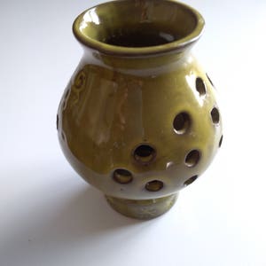 Mid century Ceramic candle holder