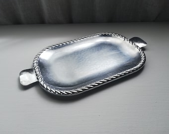 Plat De Service En Argent Atkin Brothers – Couvercle Roulant – Époque édouardienne 1910 – Angleterre