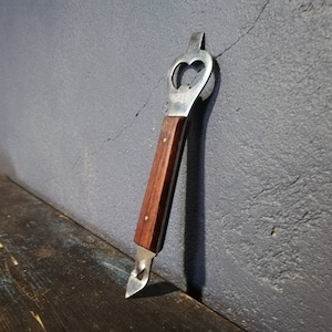 Teak wood bottle opener - Multifunctional opene - Kitchen utensils.