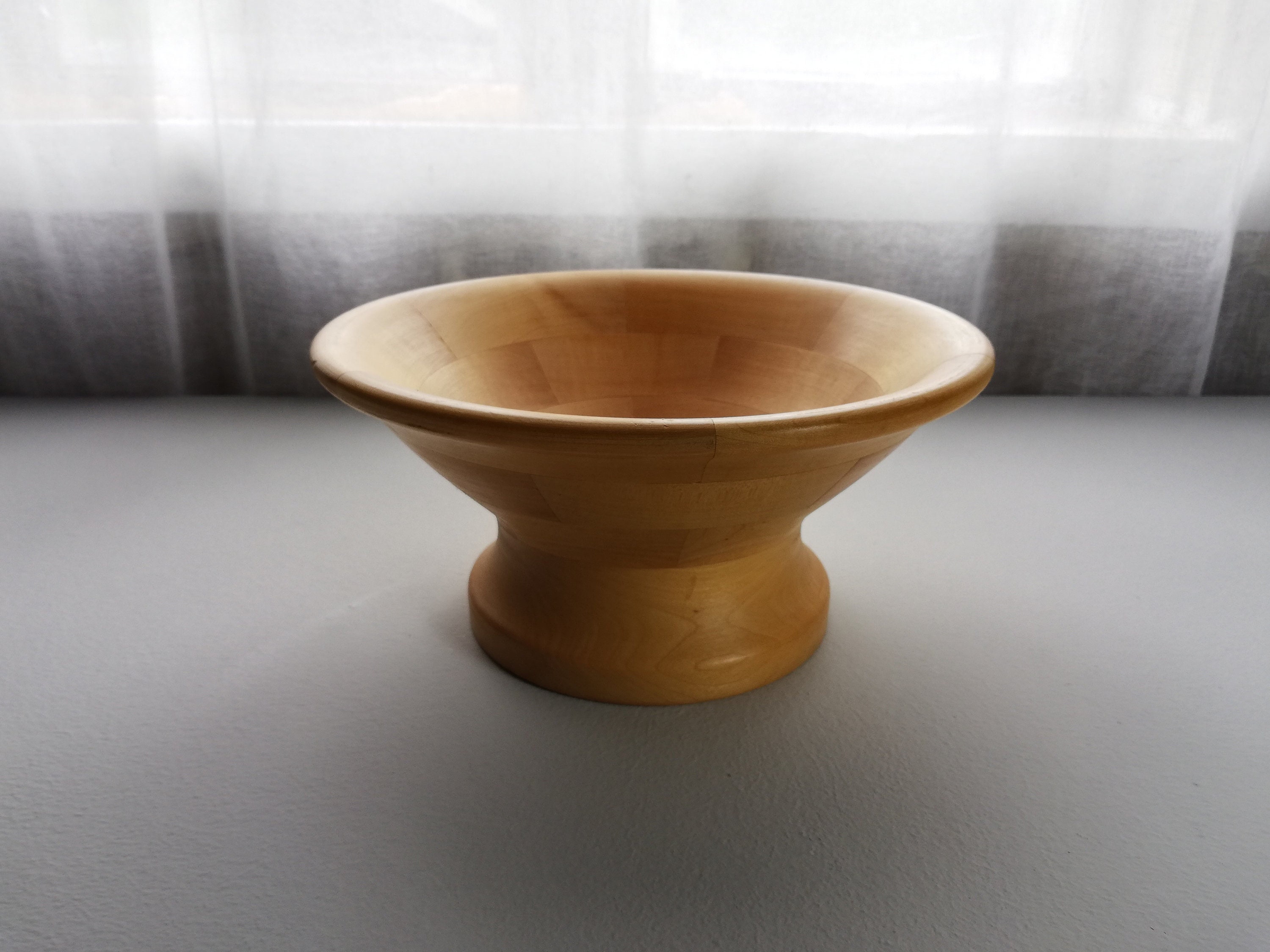 ヴィンテージハンドメイドバーチウッド台座ボウル：大きなモザイクフルーツボウル - Etsy 日本 大型装飾ボウル、モダンな樹脂製台座ボウル、ホームデコレーション用、キッチンカウンター用のスタイリッシュなフルーツボウル、エントリーテ