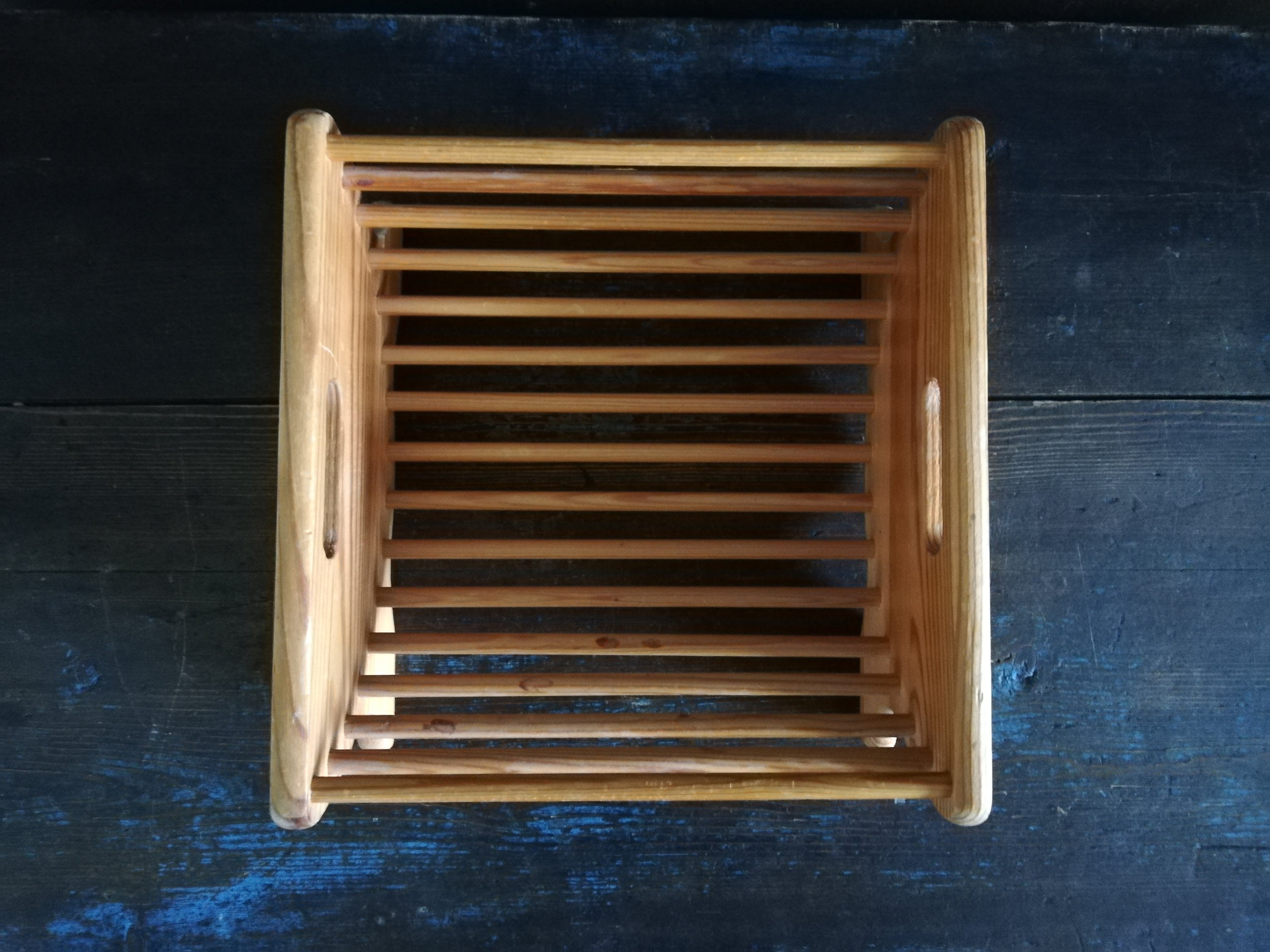 Wooden Basket Fruit basket Table Decor Etsy