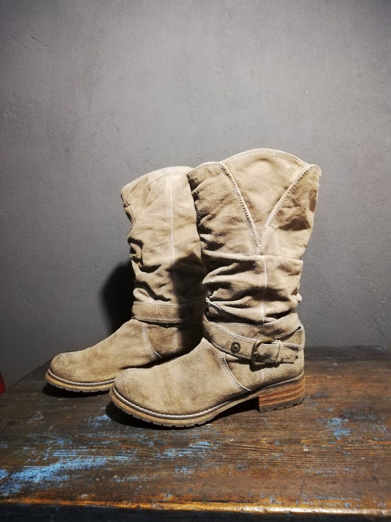 Esquivar pérdida Arriba Clarks Leather Boots Size 38.5 Eur 7.5 Us 5.5 Uk. Made in - Etsy