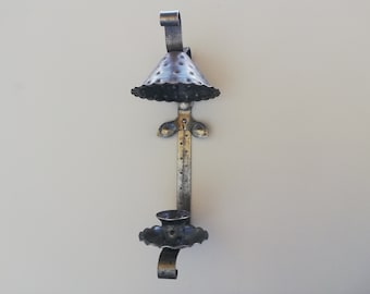 Wall candle holder