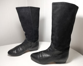 Women’s / Girls Leather Boots- Size 35.5 eur, 5.5 us, 3.5 uk. Made in Finland