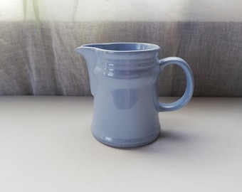 Brocca in ceramica azzurra DDR tedesca Mid-Century